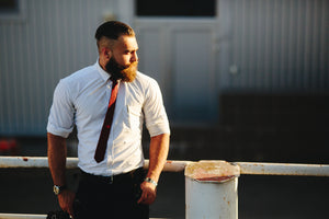 Bearded Professional Beard Care Beard Grooming Model