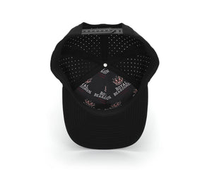 Black PVC Patch Hat