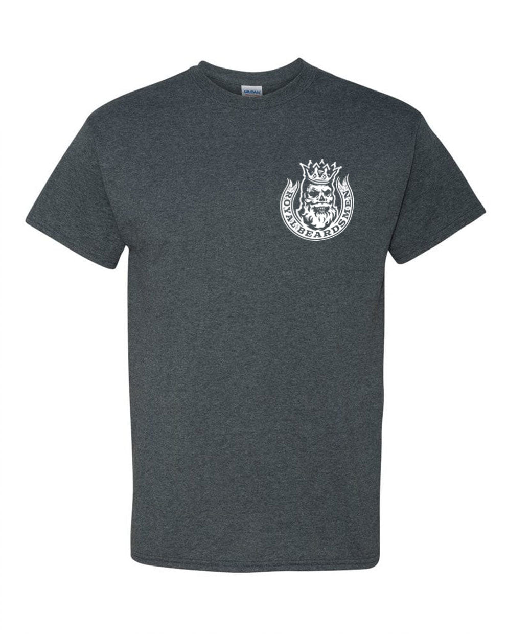 Royal Beardsmen Gray Shirt White Logo