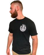 Royal Beardsmen T-shirt Black Front