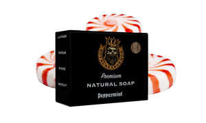 peppermint natural bar soap