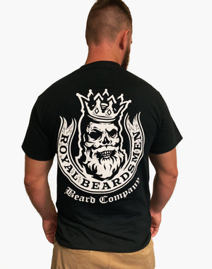 Royal Beardsmen T-shirt Black Back